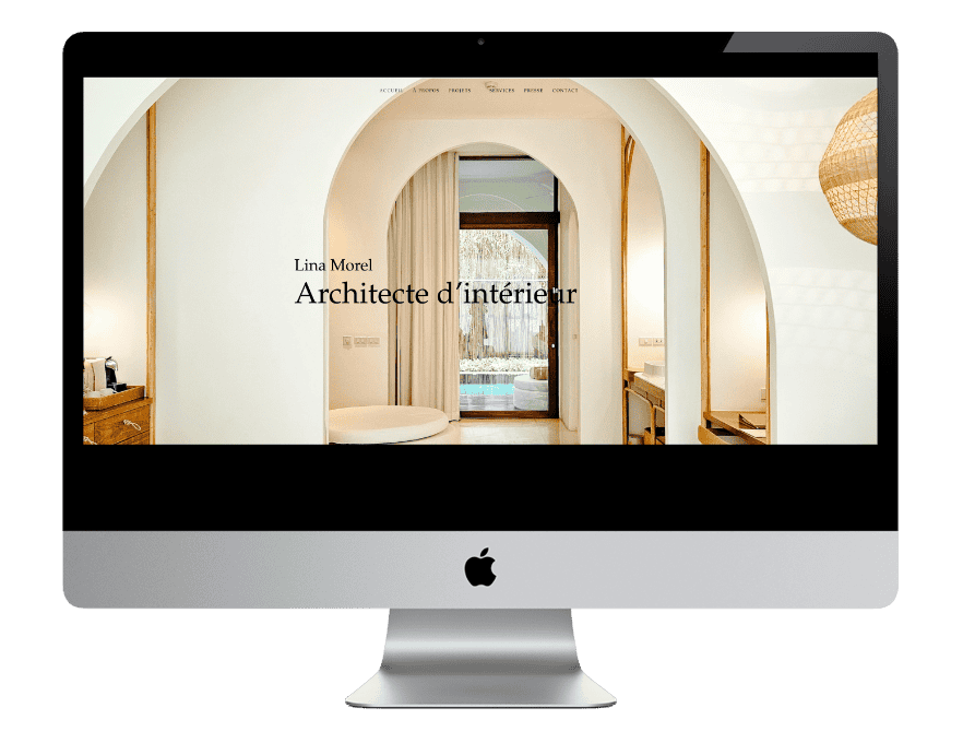 site internet pour architecte