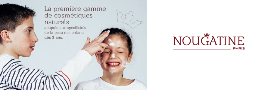 nougatine marque cosmétique française pour enfant et adolescent, saint egrève, grenoble