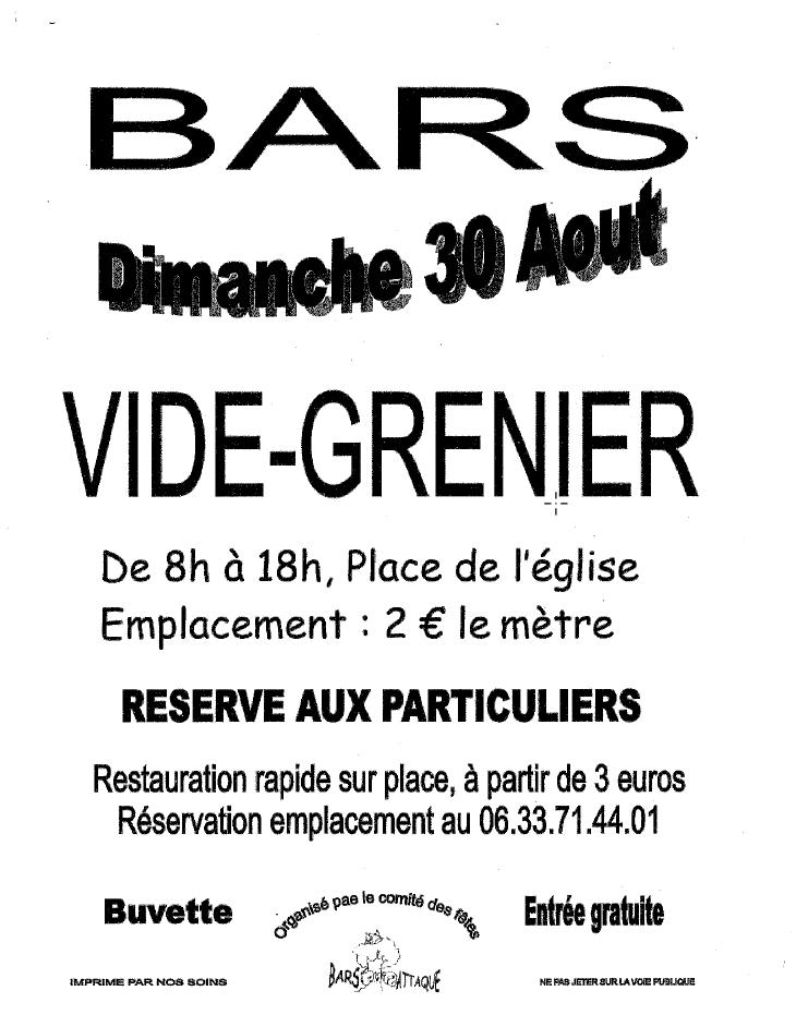 vide-grenier