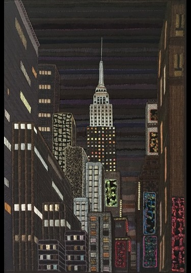 L'Empire-State-Building, perspective de nuit