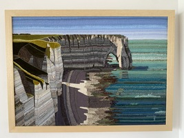Falaises Etretat la Manneporte