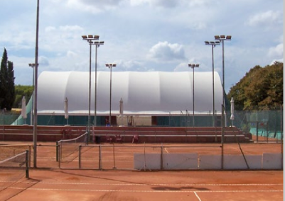 Structures sportives pour tennis