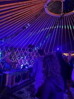 YA ! location de yourte d'évènement - ADN music Festival - set DJ et activités sous la yourte 