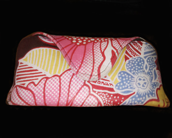 fais main Étui à lunette Intérieur Bâche et coton