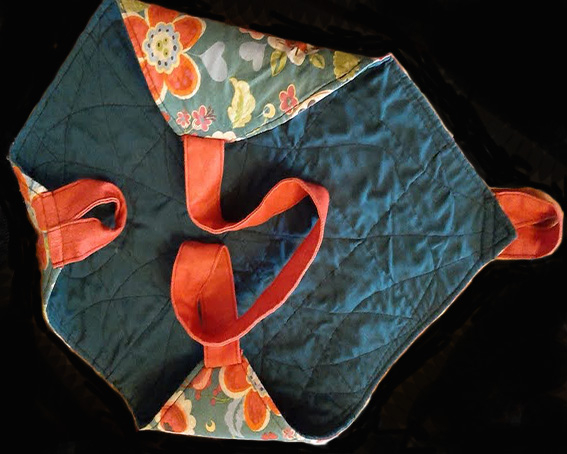 Sac à Tarte intérieur tissus thermique Pour plat de 30 cm de diamètre