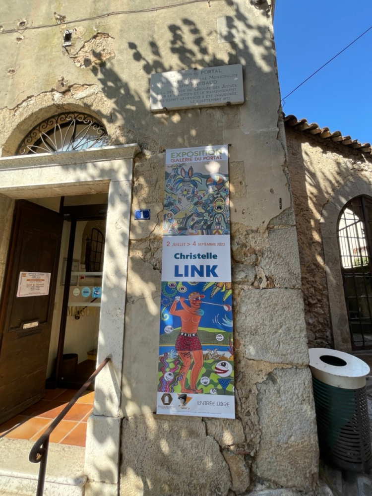 exposition art contemporain nice galerie Christelle Link 