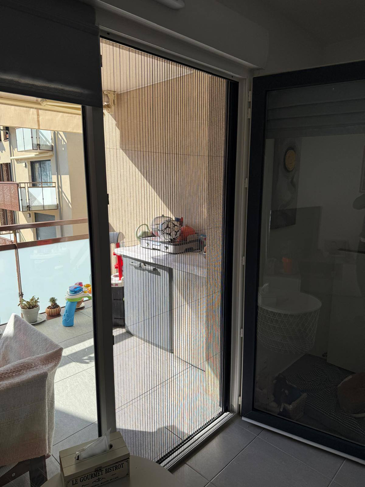 Moustiquaire plissée annecy