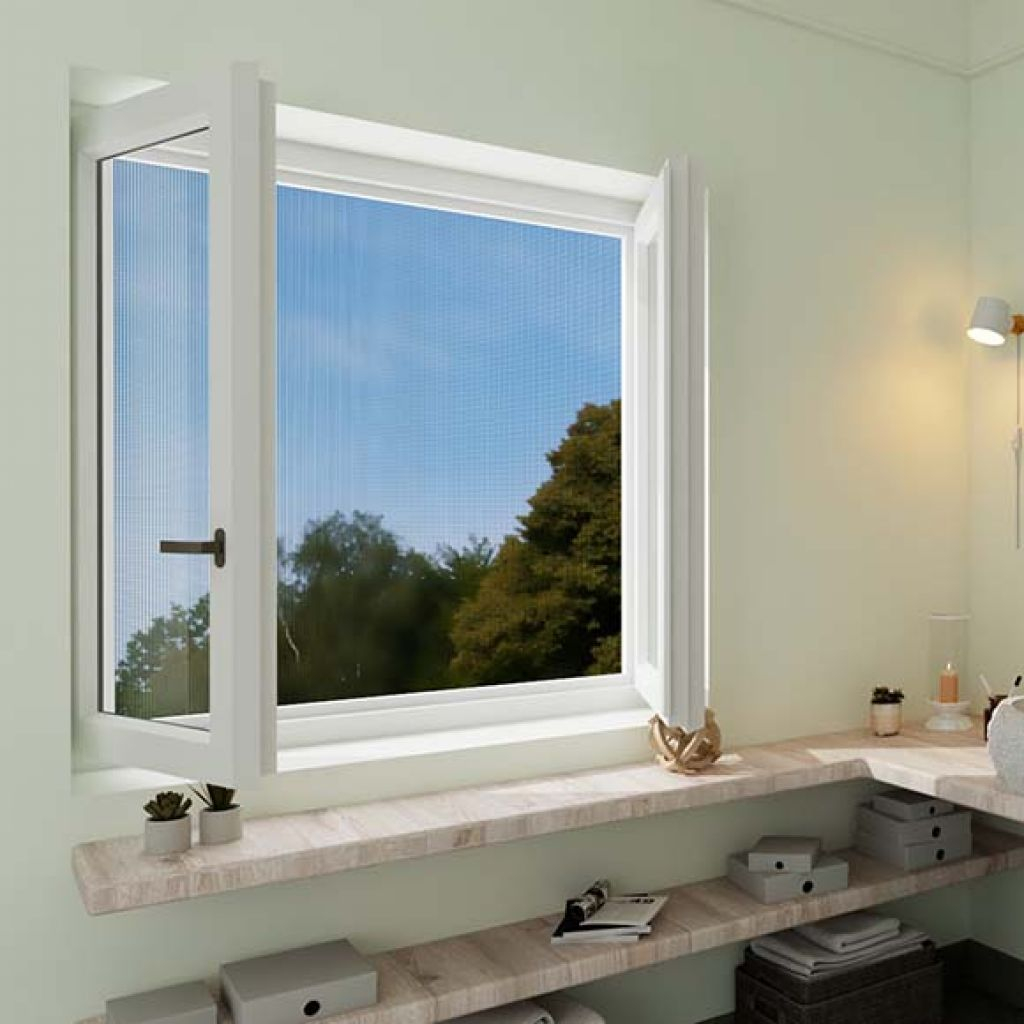 Moustiquaire fixe sur-mesure – Haute-Savoie