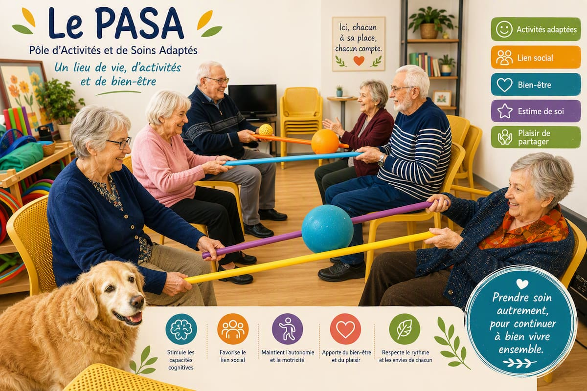 Le PASA, un pôle de soins adapté