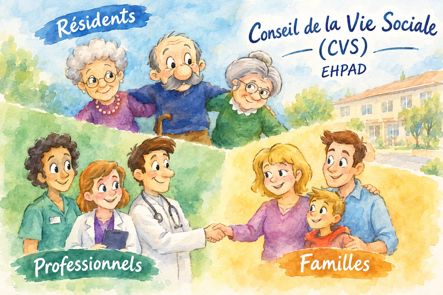 Le CVS, au service du lien entre les acteurs de l'EHPAD