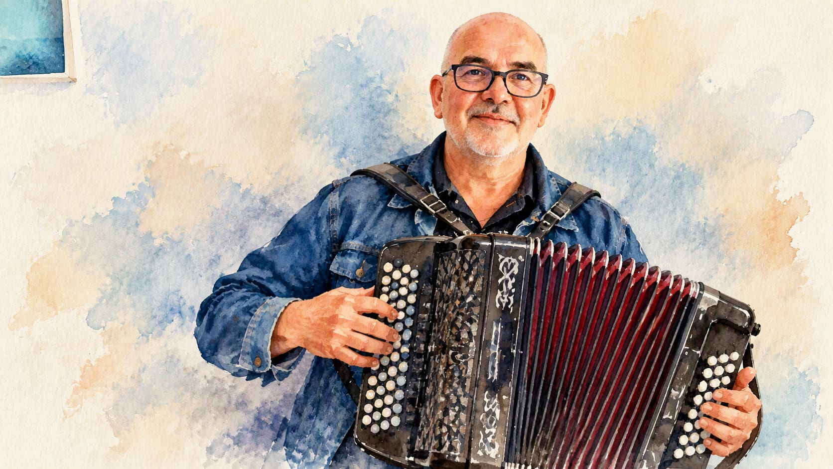 Laurent BRUNET, professeur de musique et chef de chorale intergénérationnelle pour une édition originale à l'EHPAD Aliénor d'Aquitaine