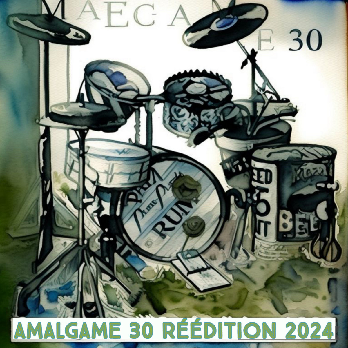 Pochette de l'album Amalgame 30 de Chris Briand